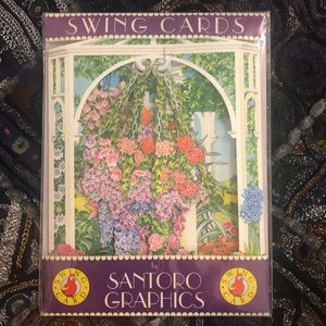 Hanging Floral Bouquet Swing Card